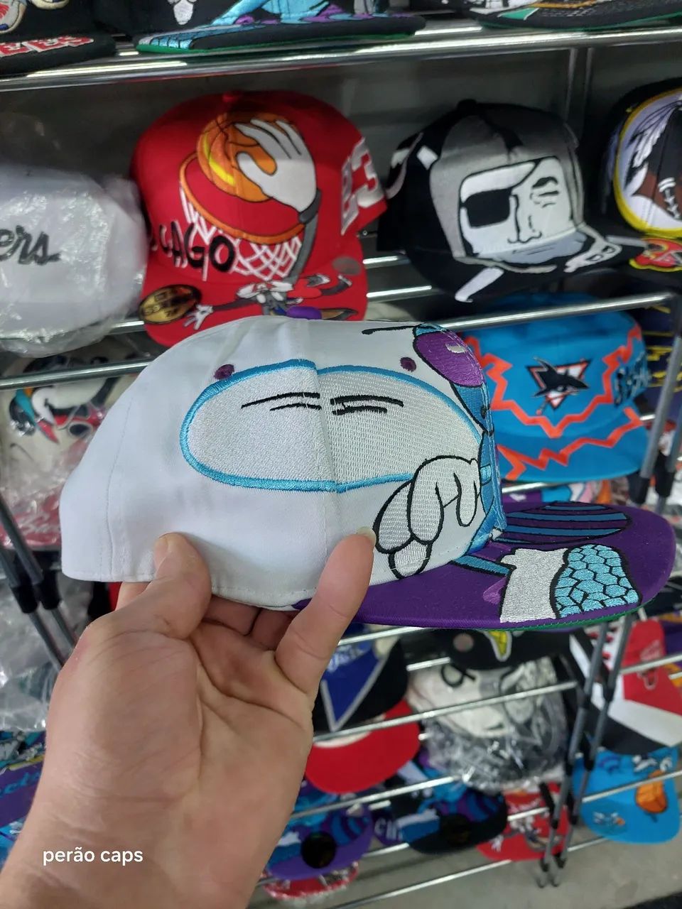 Boné Charlotte Hornets big logo  - Foto 3