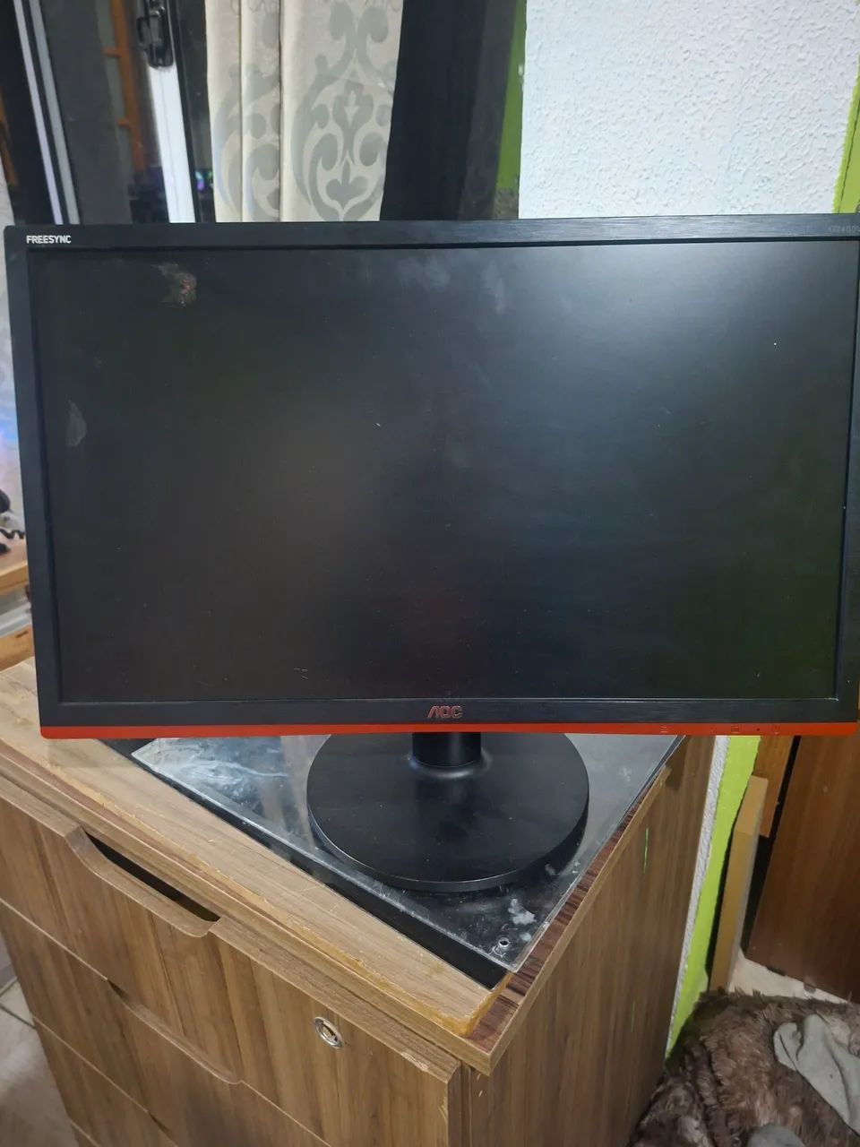 Monitor OAC freesync 24 polegadas  no estado 