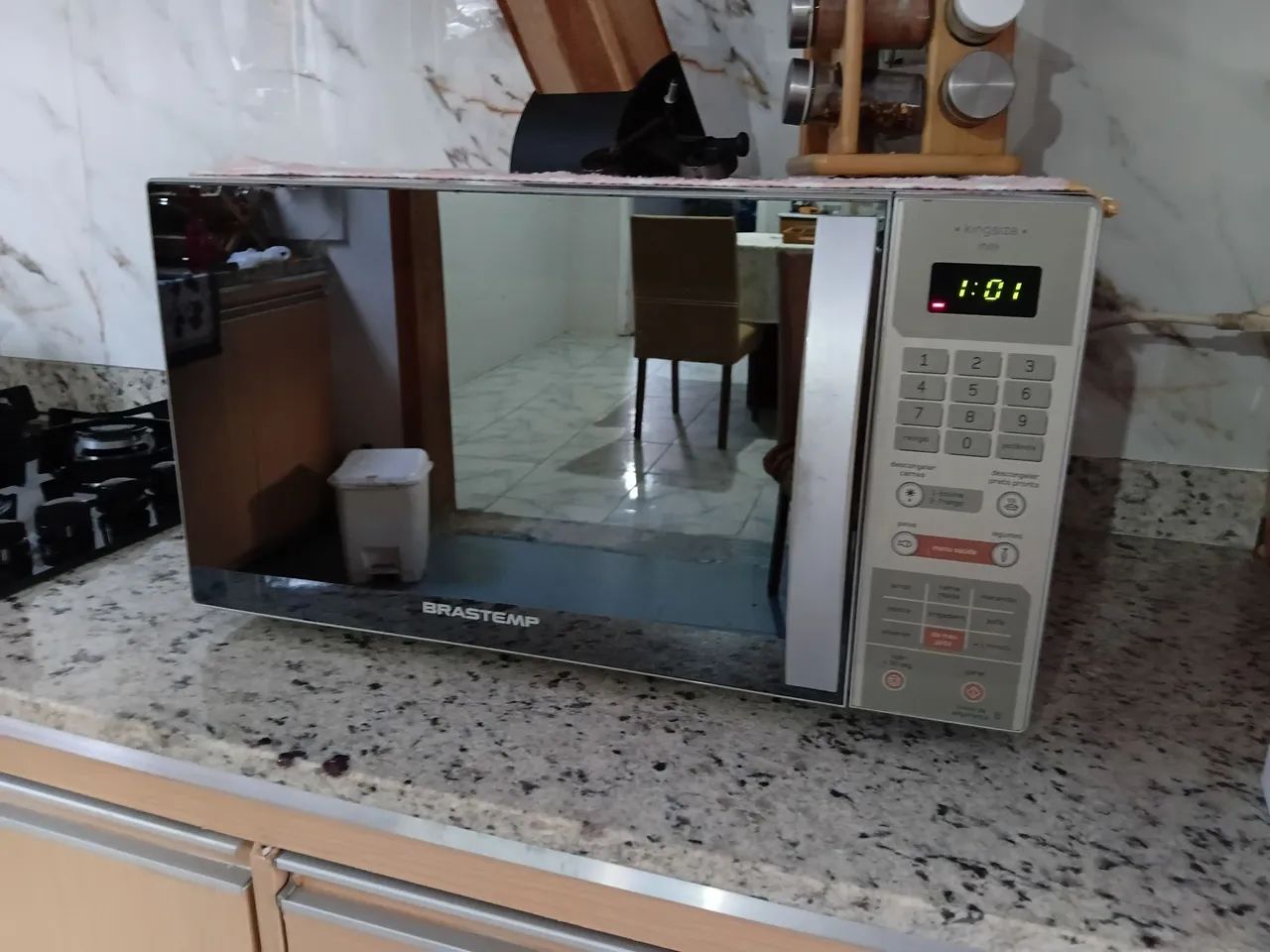 Micro-ondas  brastemp  38 litros  - Foto 5