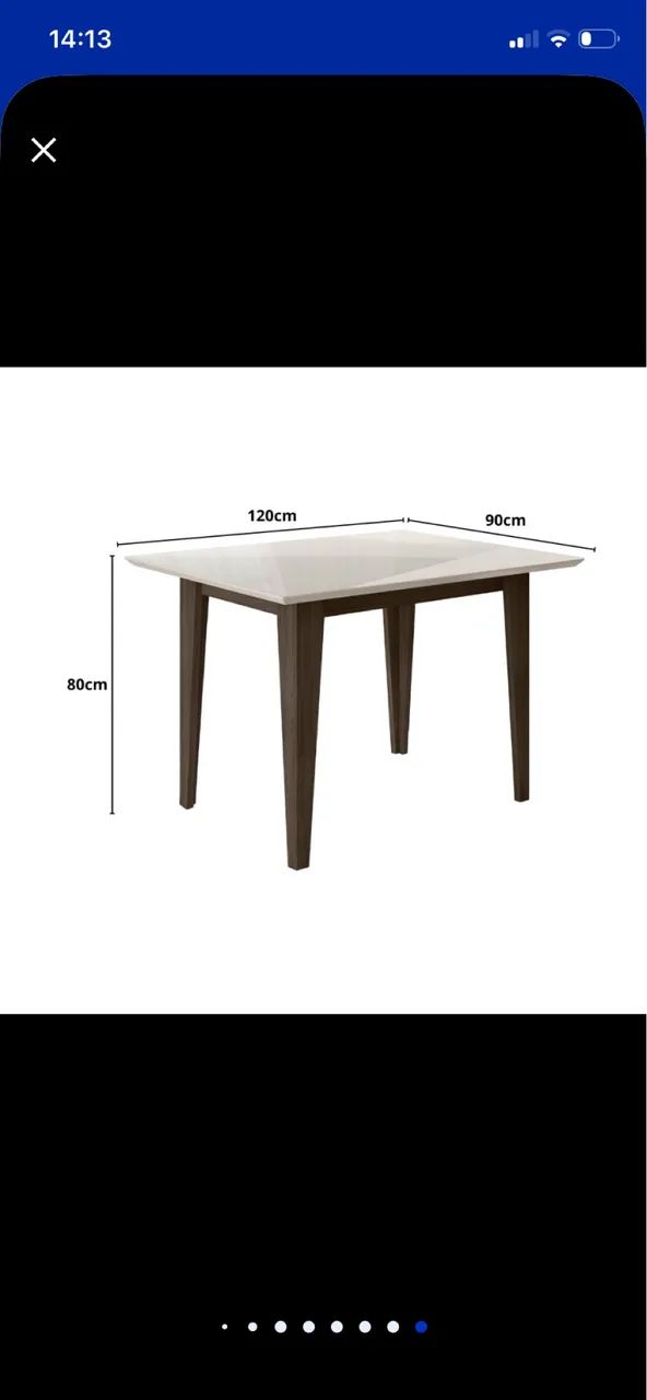 Mesa de jantar 4 lugares - Foto 3