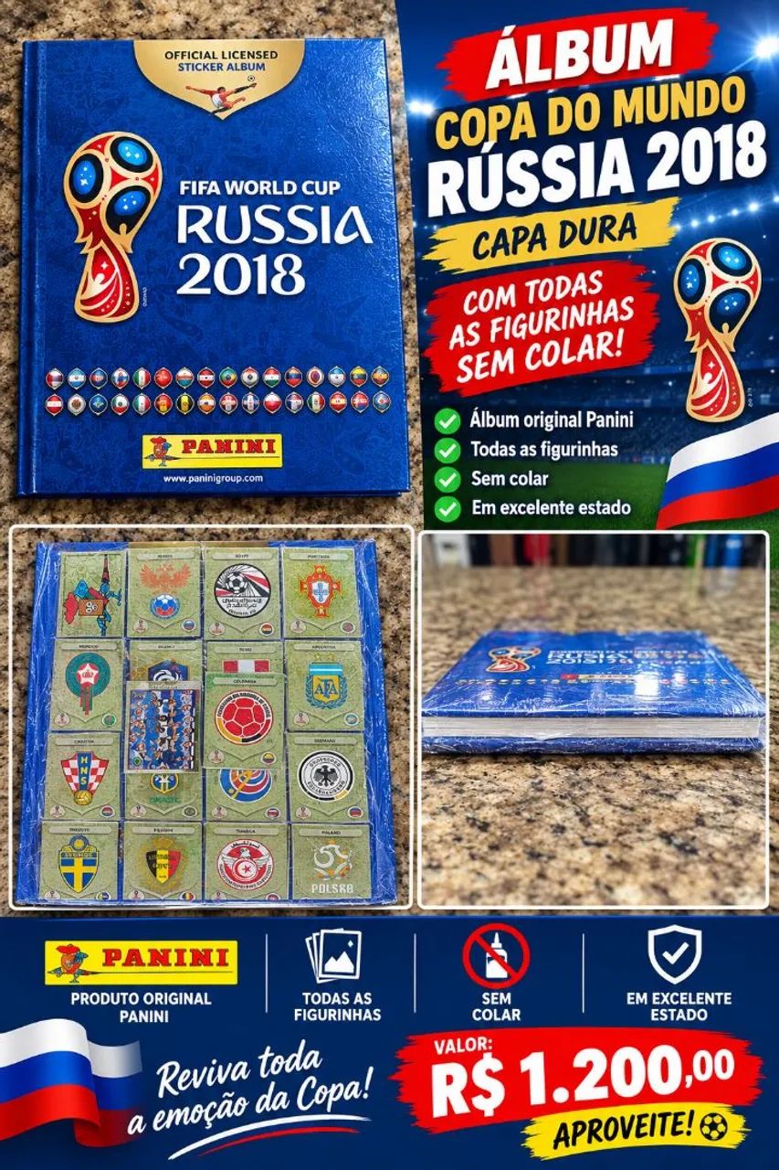 Álbum Copa 2018 - Foto 4
