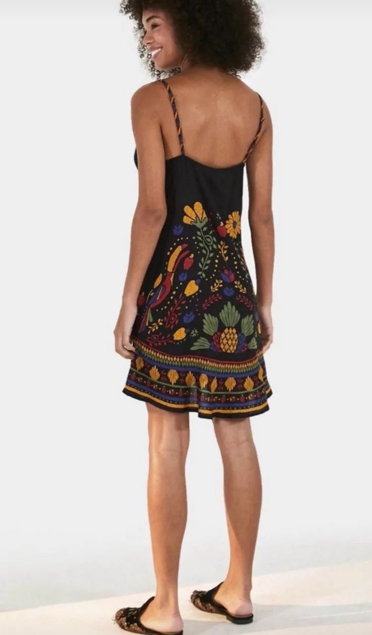 Vestido Curto Revoada na Mata da Farm - Foto 2