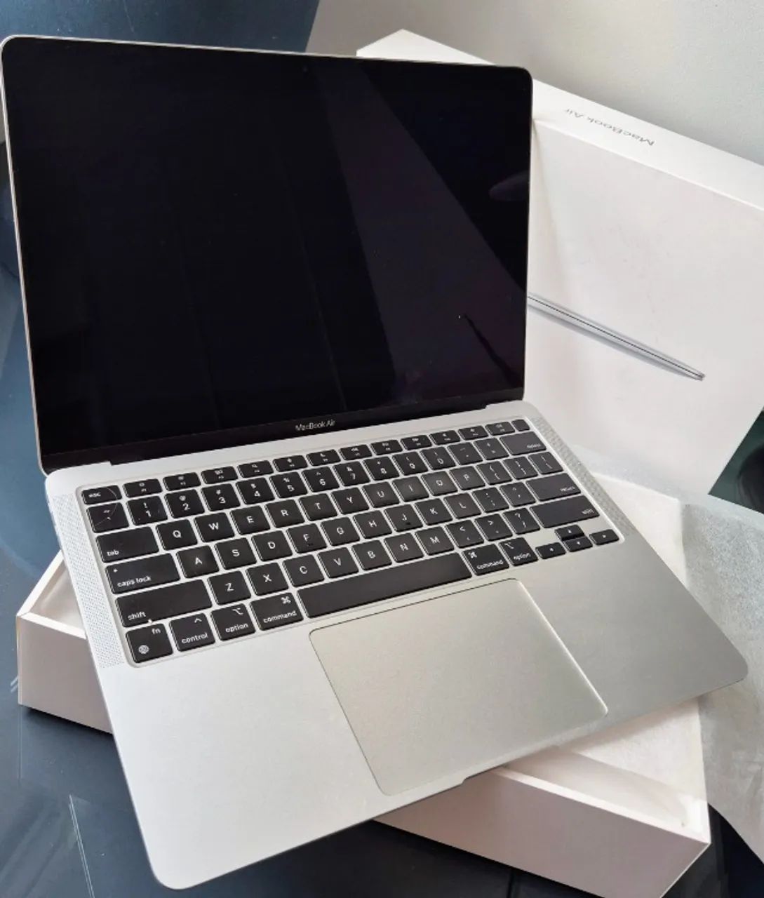 Apple MacBook Air M1 13,3" SSD 256GB na caixa e em ótimo estado (bateria 94%) - Foto 2