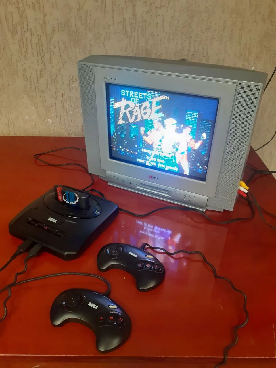 Mega Drive 3 (com fonte e saída SEGA CD) - Foto 2