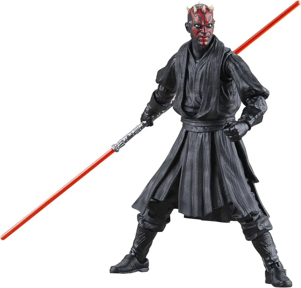 Star Wars Black Series Darth Maul action figure Hasbro original completo excelente estado - Foto 3