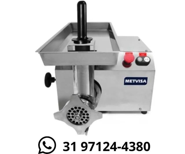Moedor de Carne Boca 22 Metvisa Inox