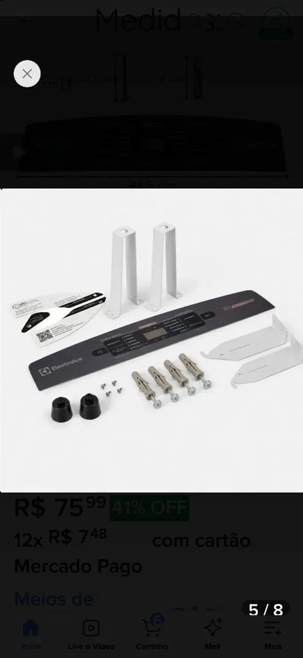 Kit instalação secadora svb11kg - Foto 5