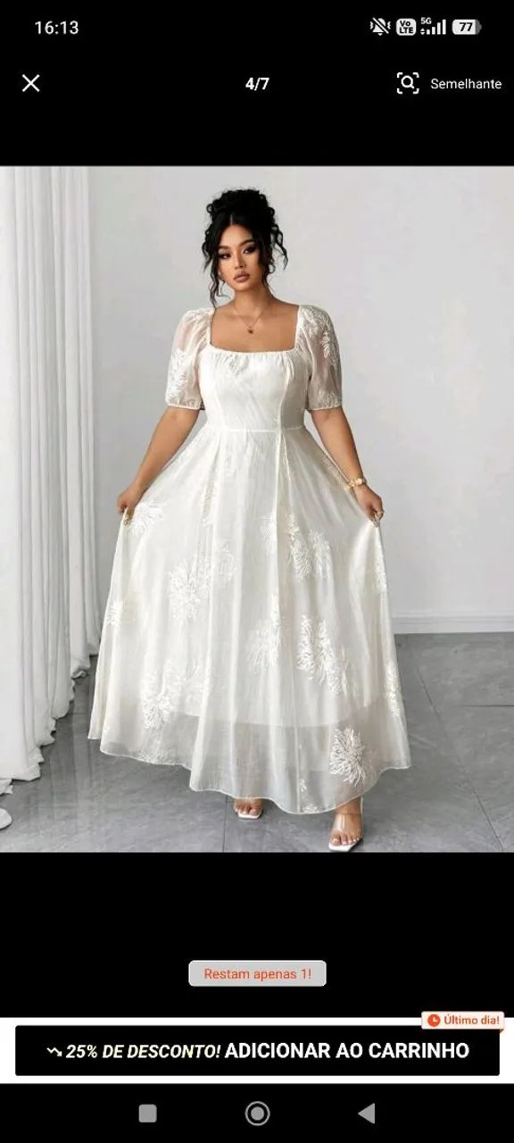 Vestido off white - Foto 2