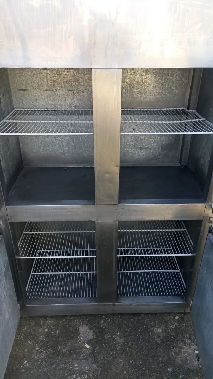 Câmara fria 4 portas em inox 127v TOP Entrego  - Foto 6