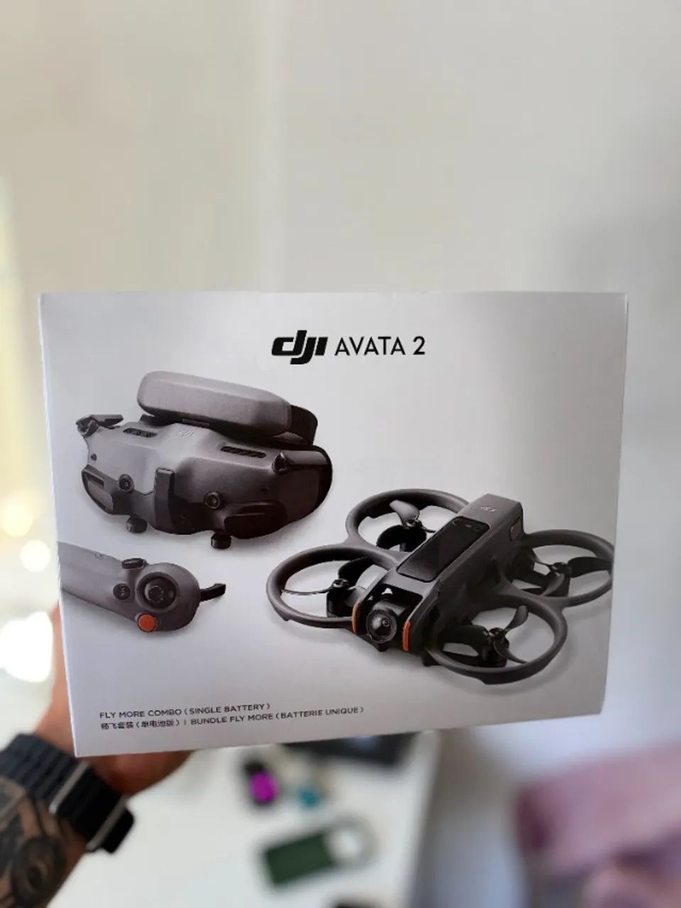 DRONE AVATA 2 DJI FPV NOVO LACRADO