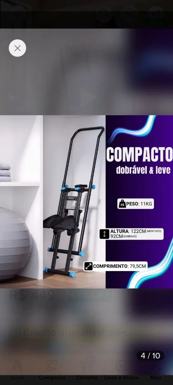 Simulador de escada 