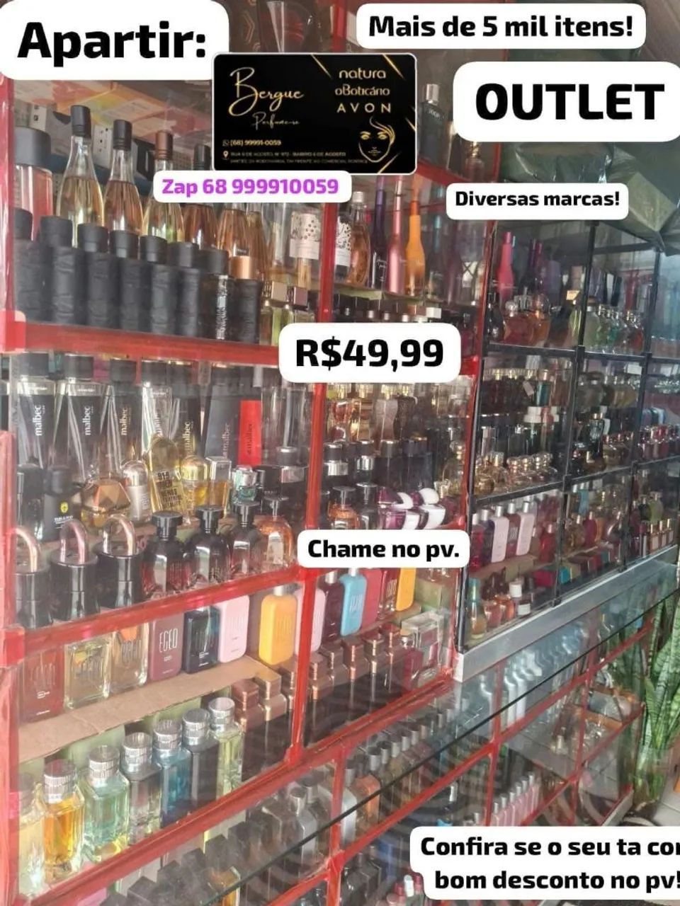 PERFUMES BOTICÁRIO E OUTROS APARTIR DE R$50,00