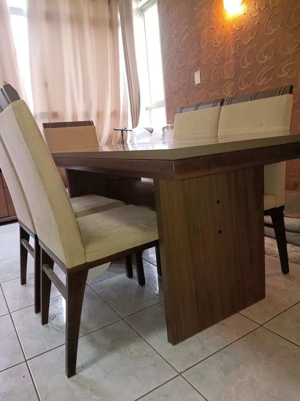 Mesa de jantar 6 lugares mais buffet - Foto 2