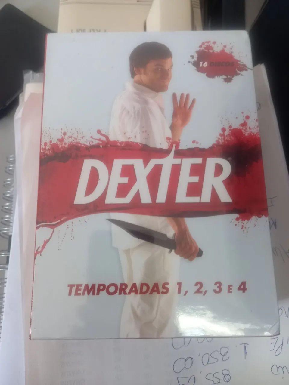 DVDS BOX DEXTER  TEMPORADA 1,2,3,4