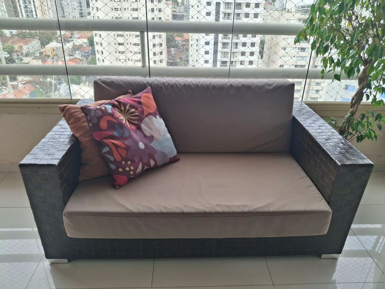 Sofá para varanda e área externa 
