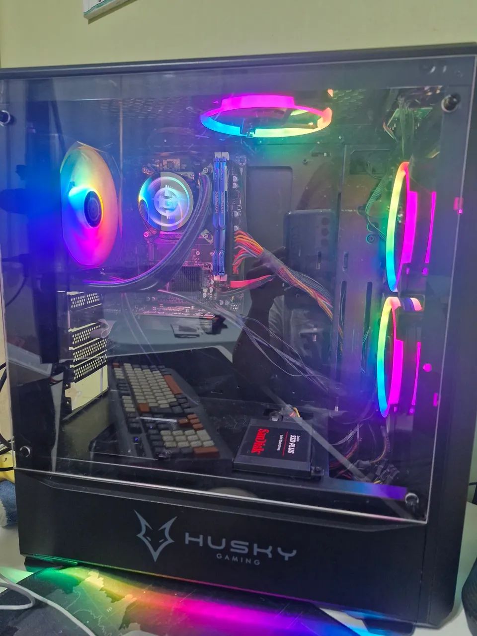Computador completo gamer ssd 480gb - Foto 4
