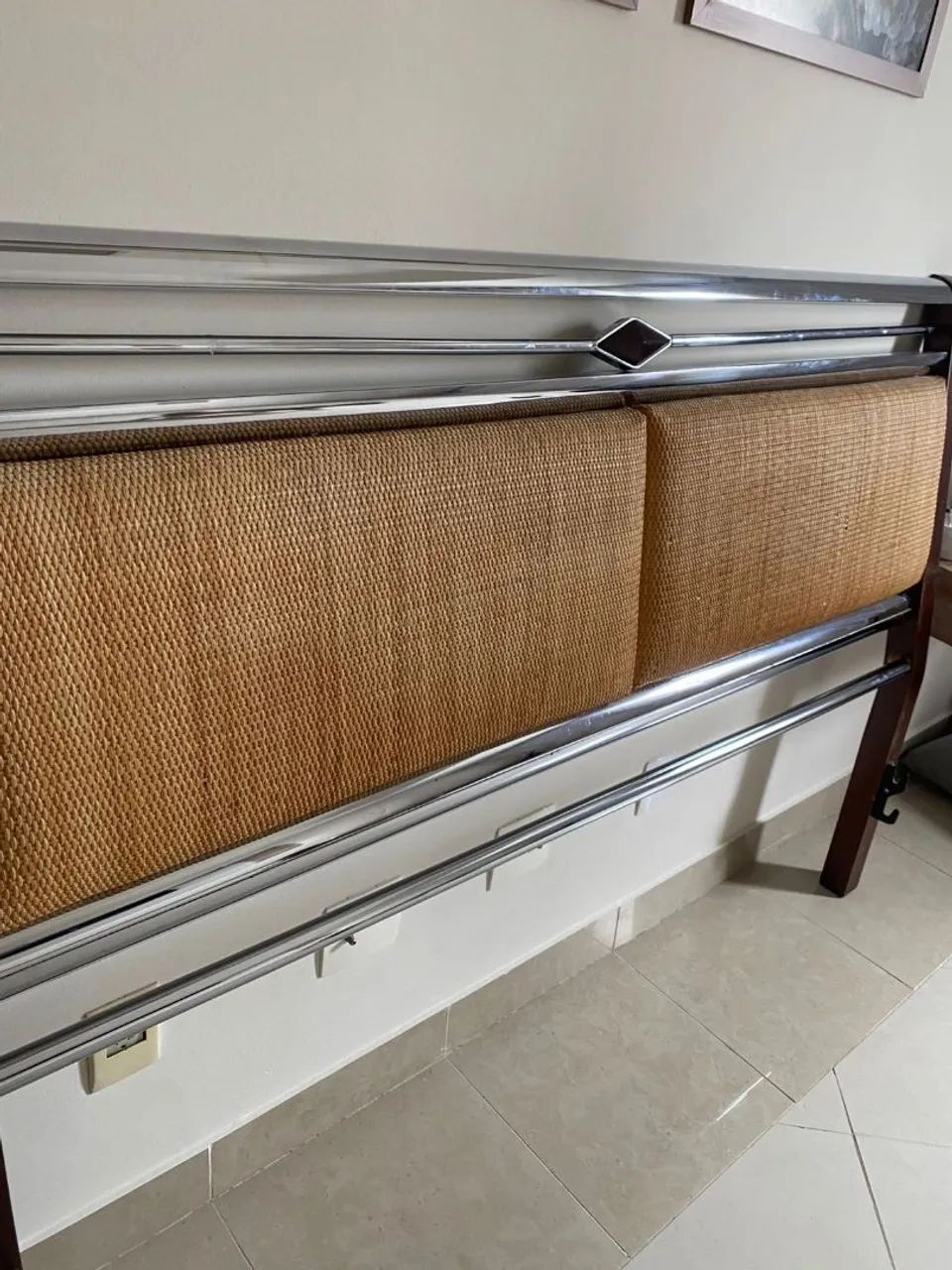 Vendo cama Quee e Base - Foto 2