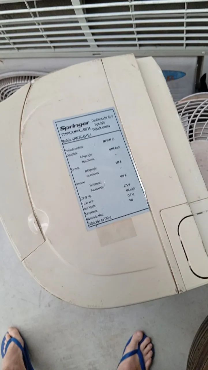 Ar condicionado Springer 18 mil BTUs  - Foto 4