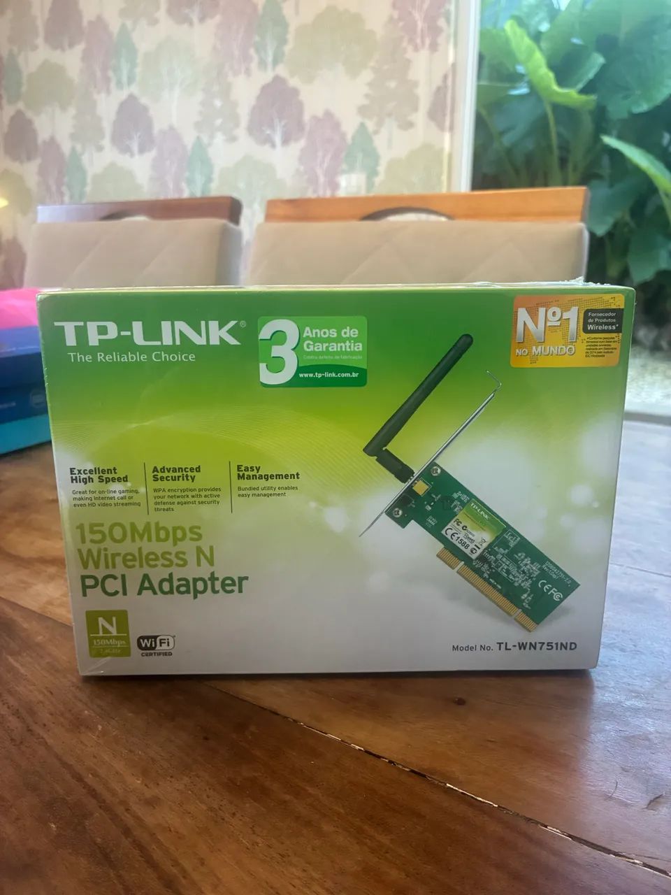 Adaptador de Rede TP-Link TL-WN751ND
