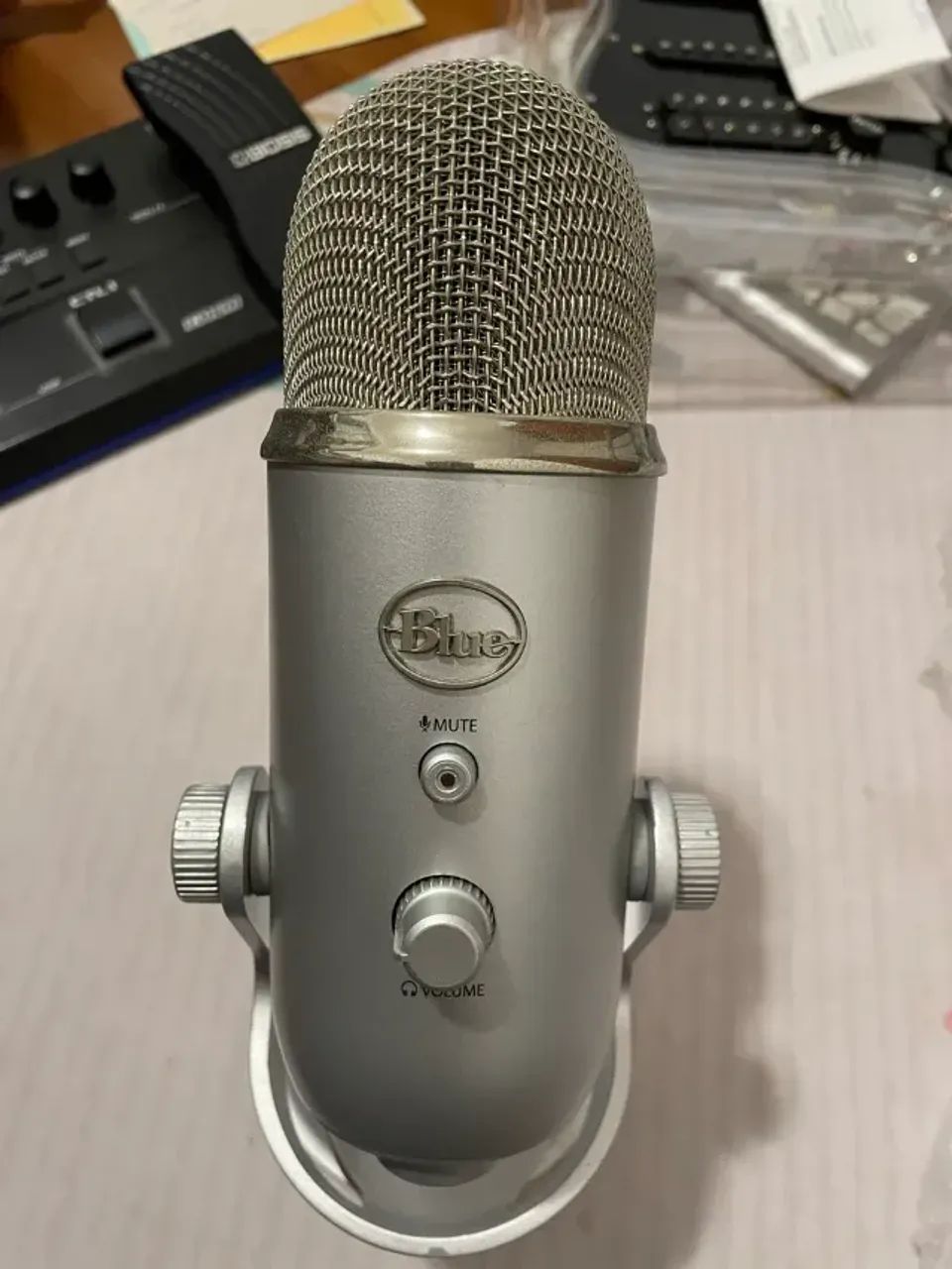 Microfone Condensador Blue Yeti Original Importado EUA - Foto 2