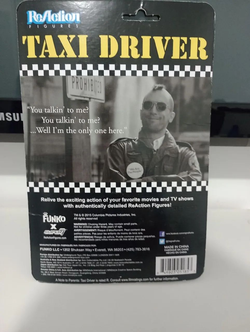 Funco ReACTION TAXI D トラヴィス Taxi Driver Figurine Reaction Travis Bickle 10 cm : Amazon.com.br