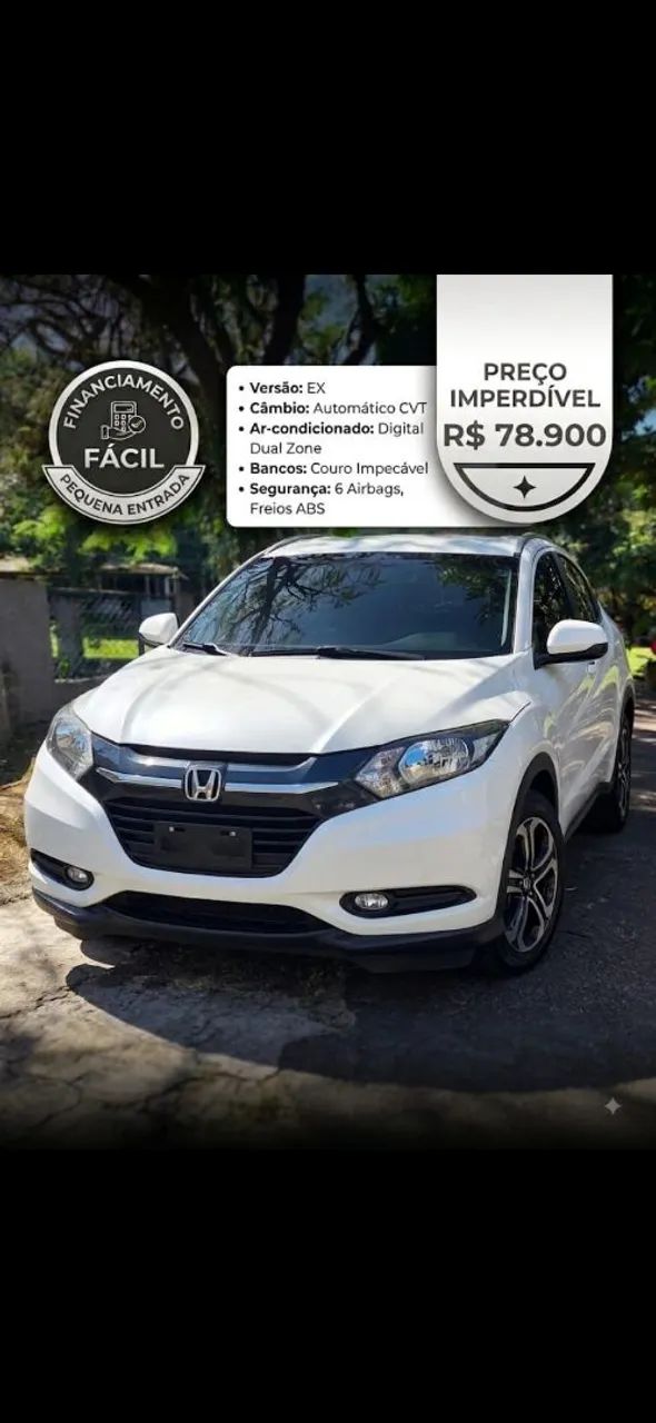 Honda Hr-V HR-V EX 1.8 Flexone 16V 5p Aut. 2017