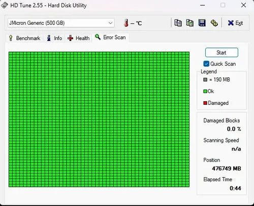 HD Seagate 500GB SATA 2.5" Notebook SMART Saudável Testado - Foto 3