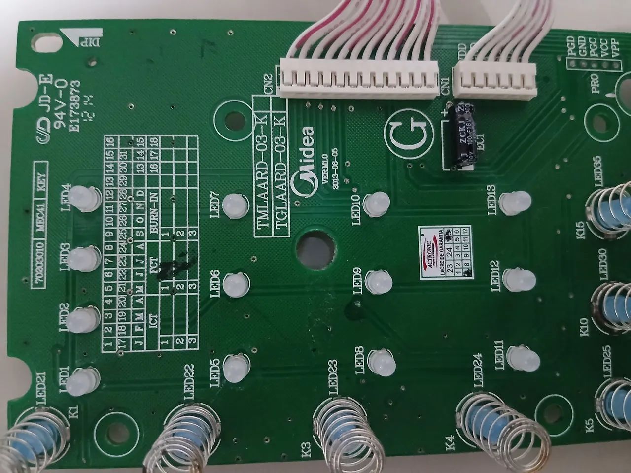 PLACA DE INTERFACE MICRO-ONDAS ELECTROLUX MEC41 - Foto 3