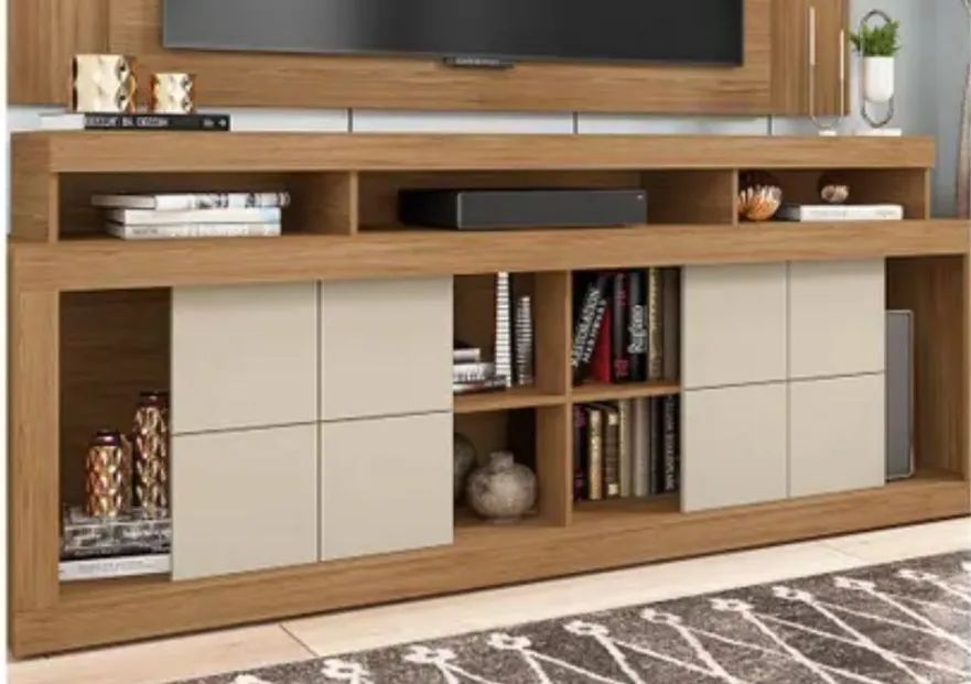Oportunidade! Rack TV 55" Moderno - MDF (Estado de Novo) - Foto 2