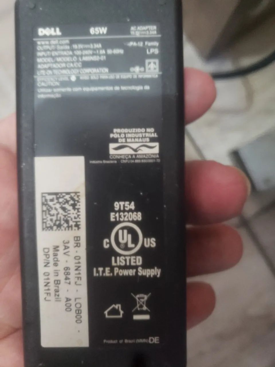 fonte dell 3060 mff,serve para notebook