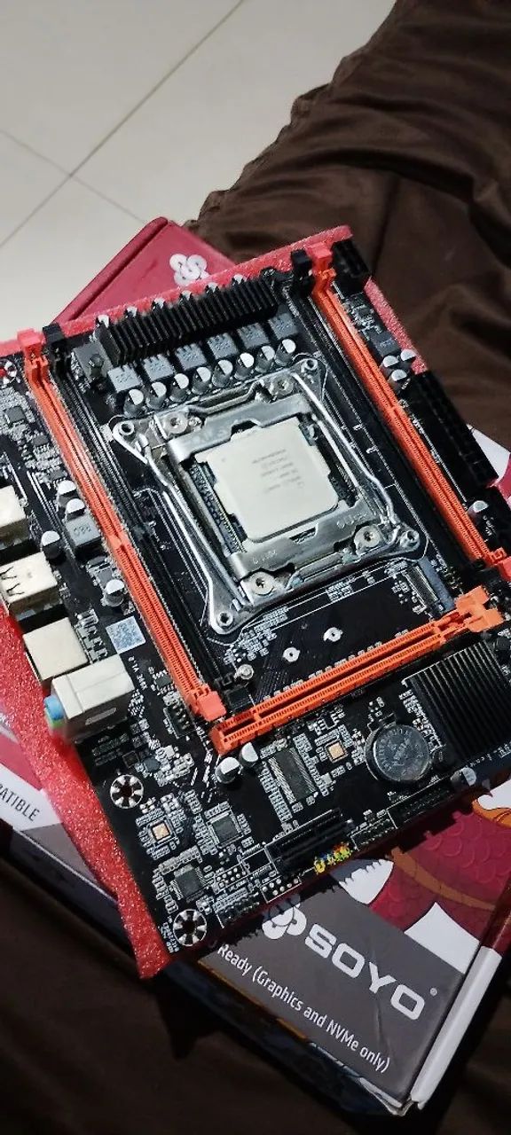 Placa mãe x99 processador E5 2680v4