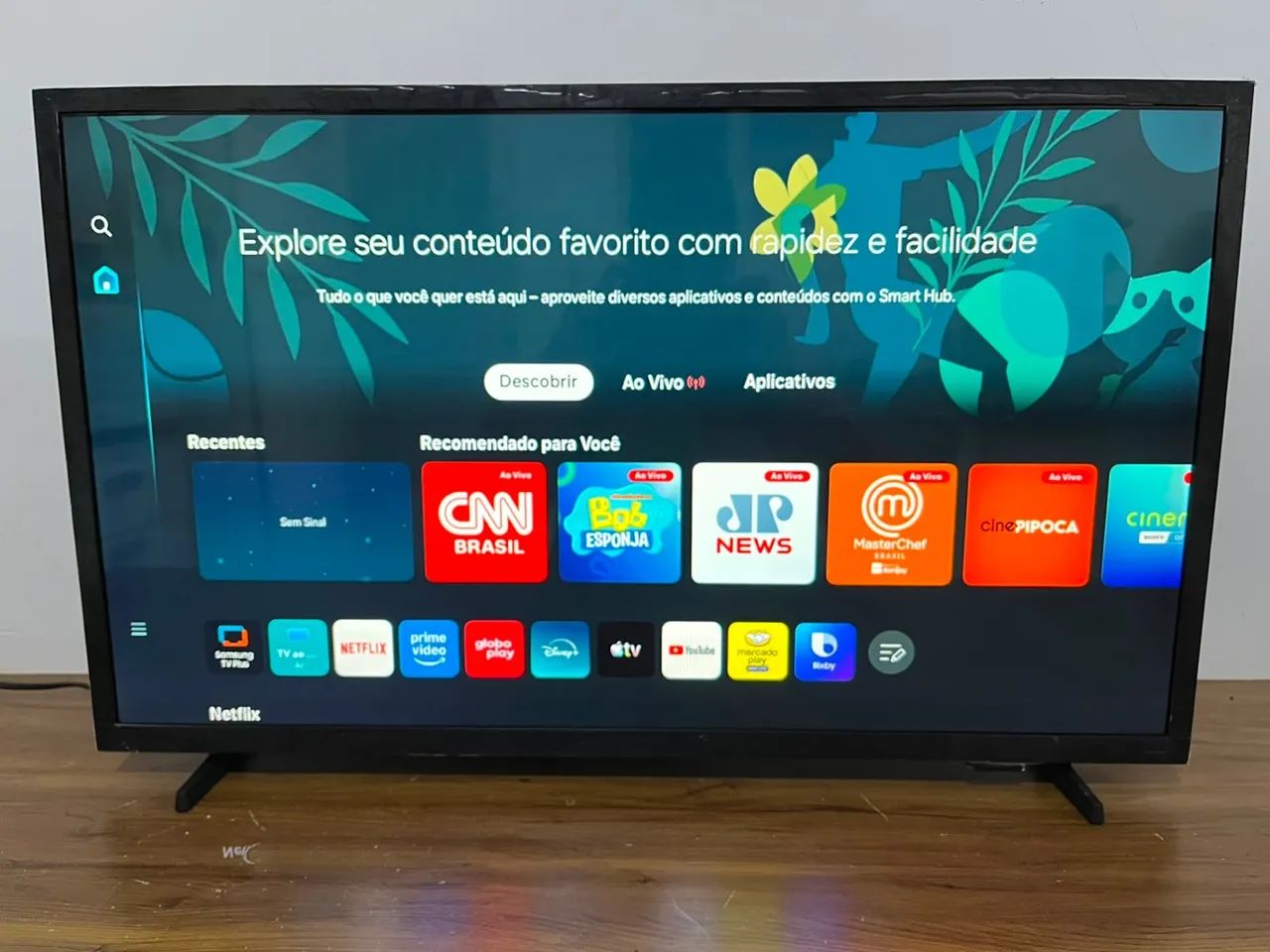 Tv smart Samsung tizen 50 polegadas 