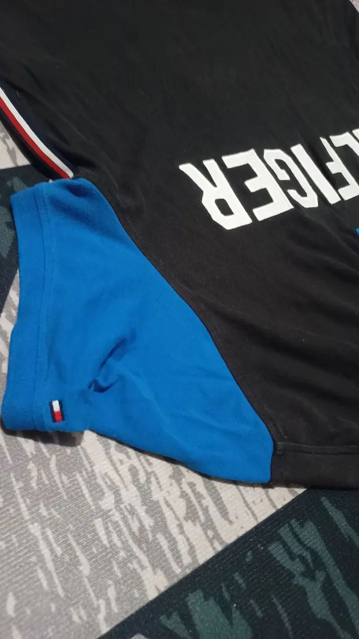Polo Tommy Stretch Extensible Tamanho G - Foto 5