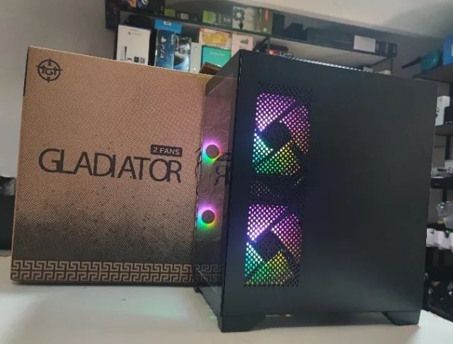 Pc gamer Ryzen 7 7700, 32GB DDR5 6800MHZ, RTX 4060 8GB, parcelo no cartão! - Foto 5