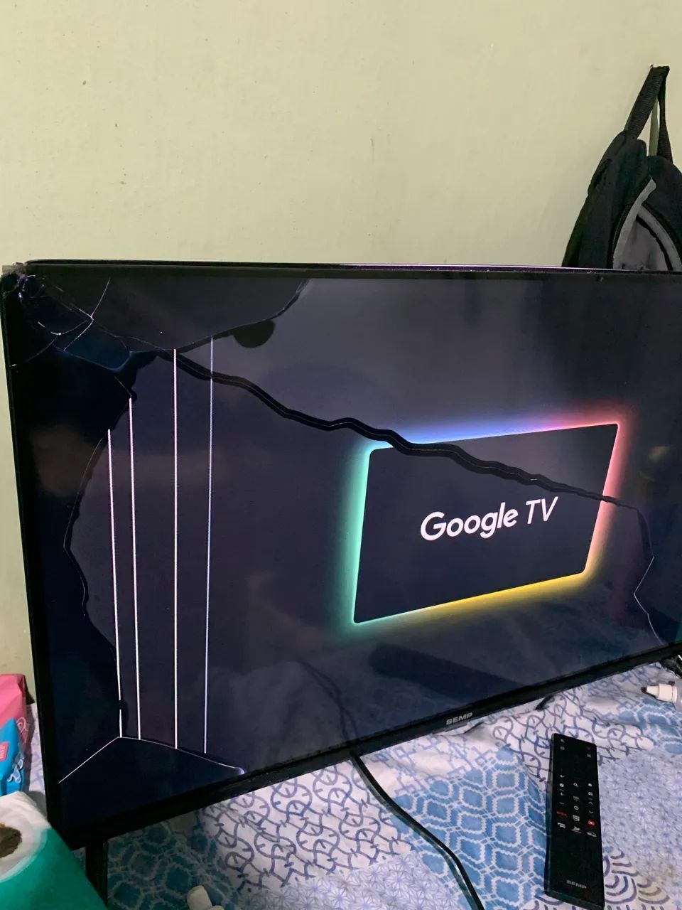 Tv semp com tela quebrada  - Foto 3