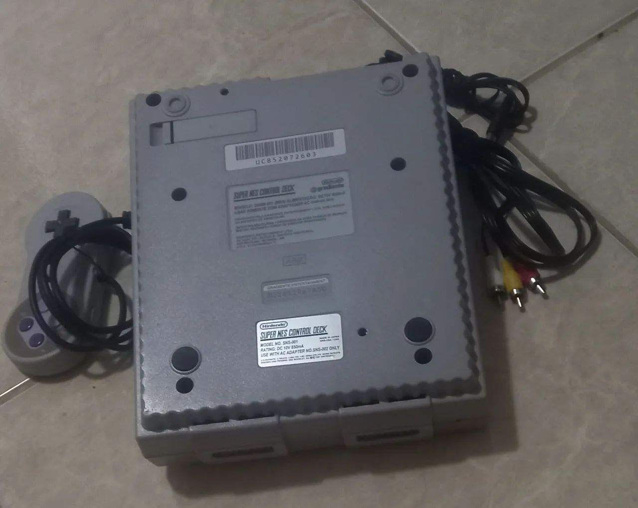 Super Nintendo fat impecável 