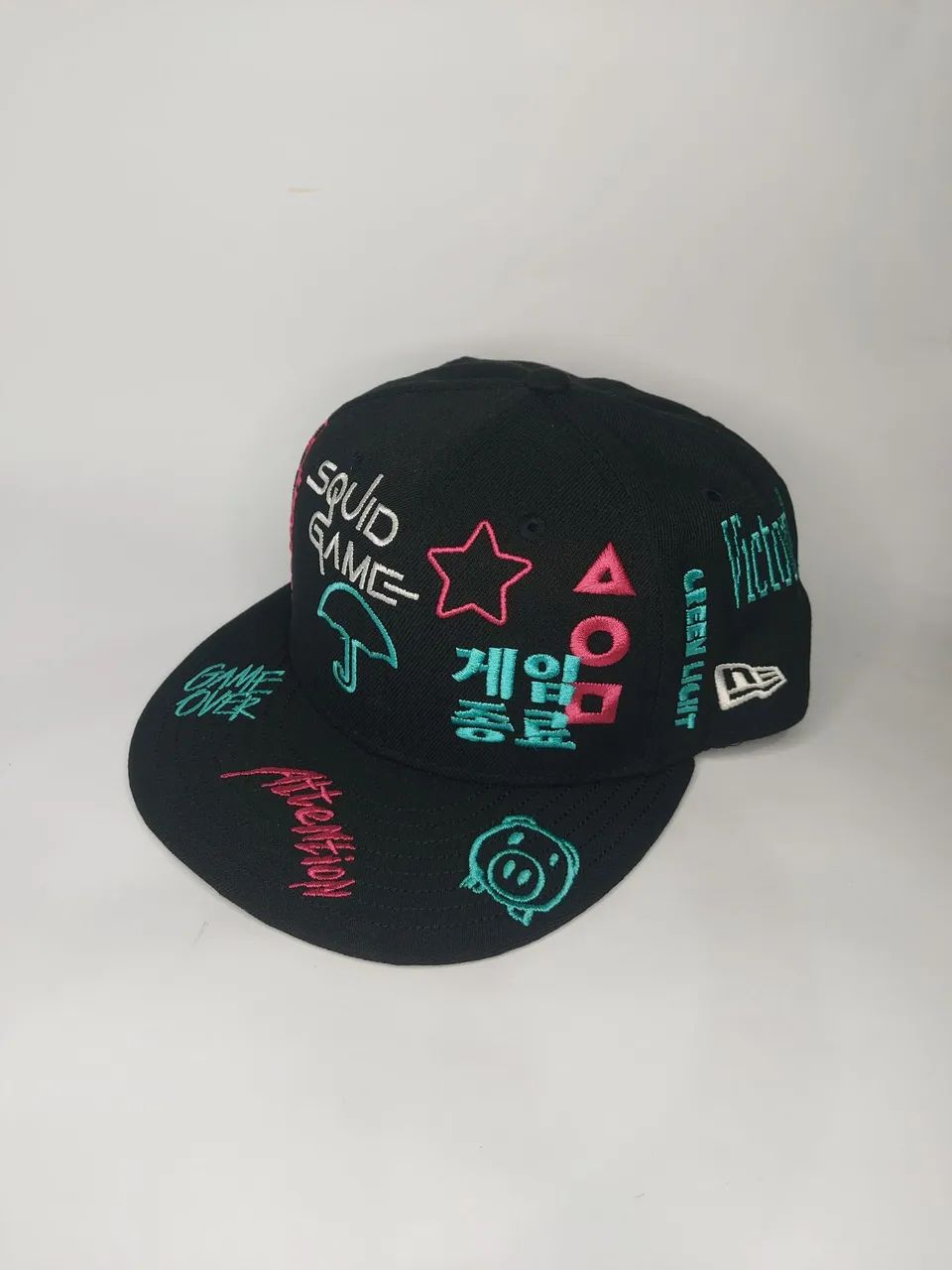 Boné 59fifty New era x Netflix preto - Squad Game - Foto 3