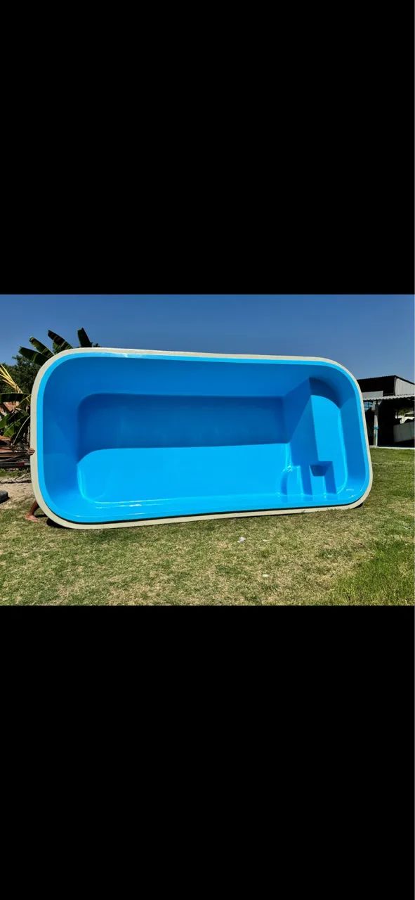 Piscina de fibra 