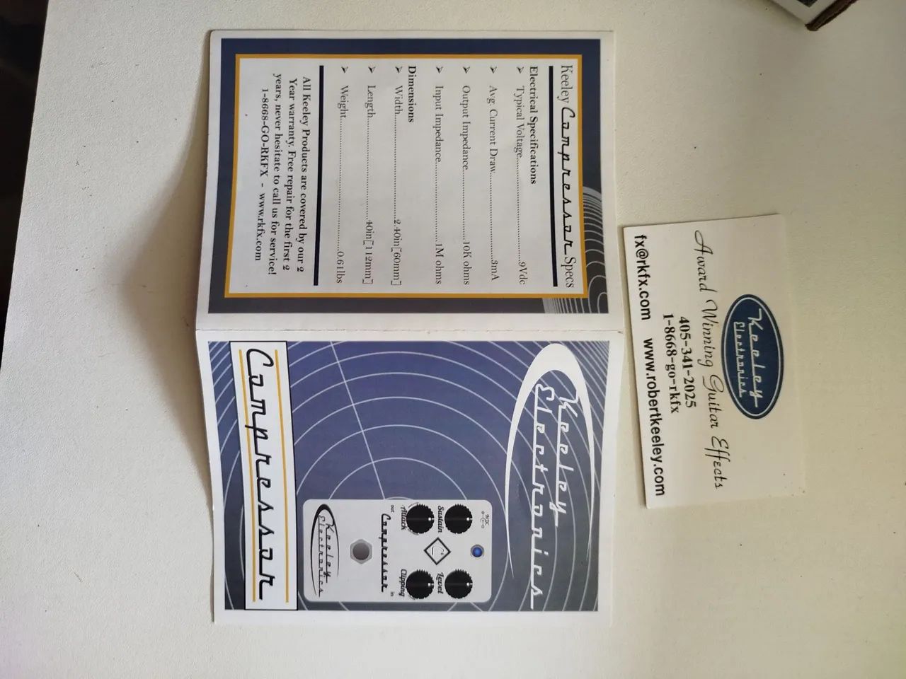 pedal compressor keeley  - Foto 3