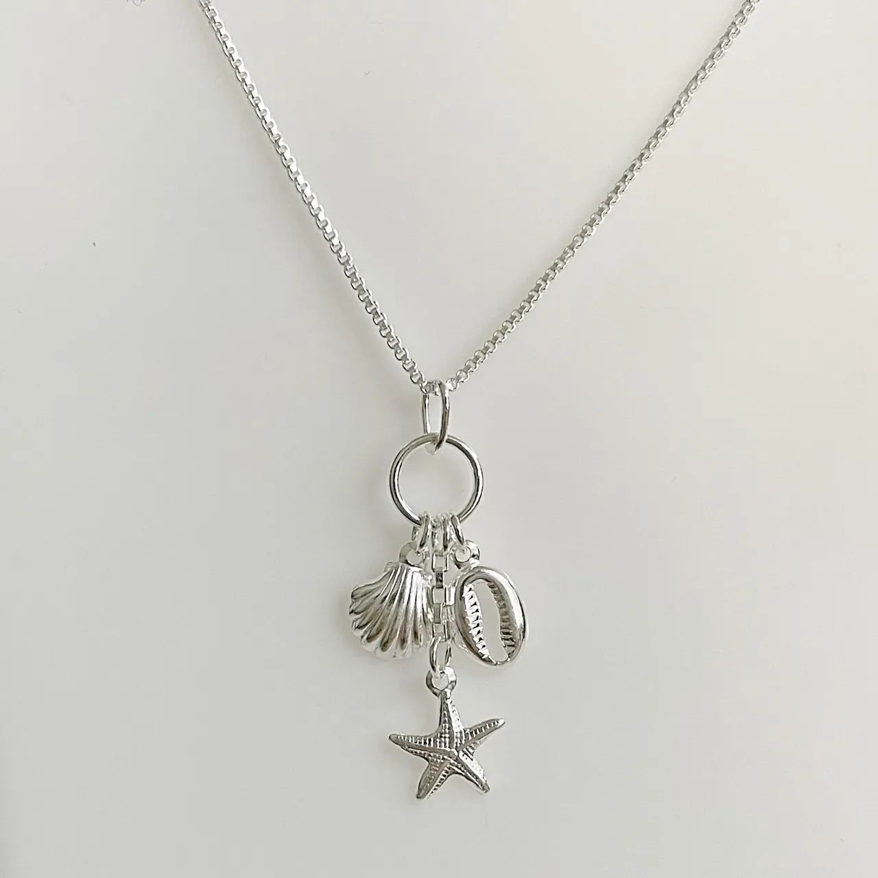 Cordões de prata com pingentes  - Foto 3