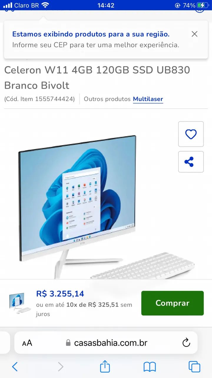 Computador Ultra 120 gb de SSD - Foto 3