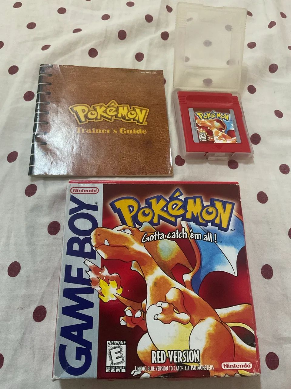 Pokémon Red Version americano Game Boy