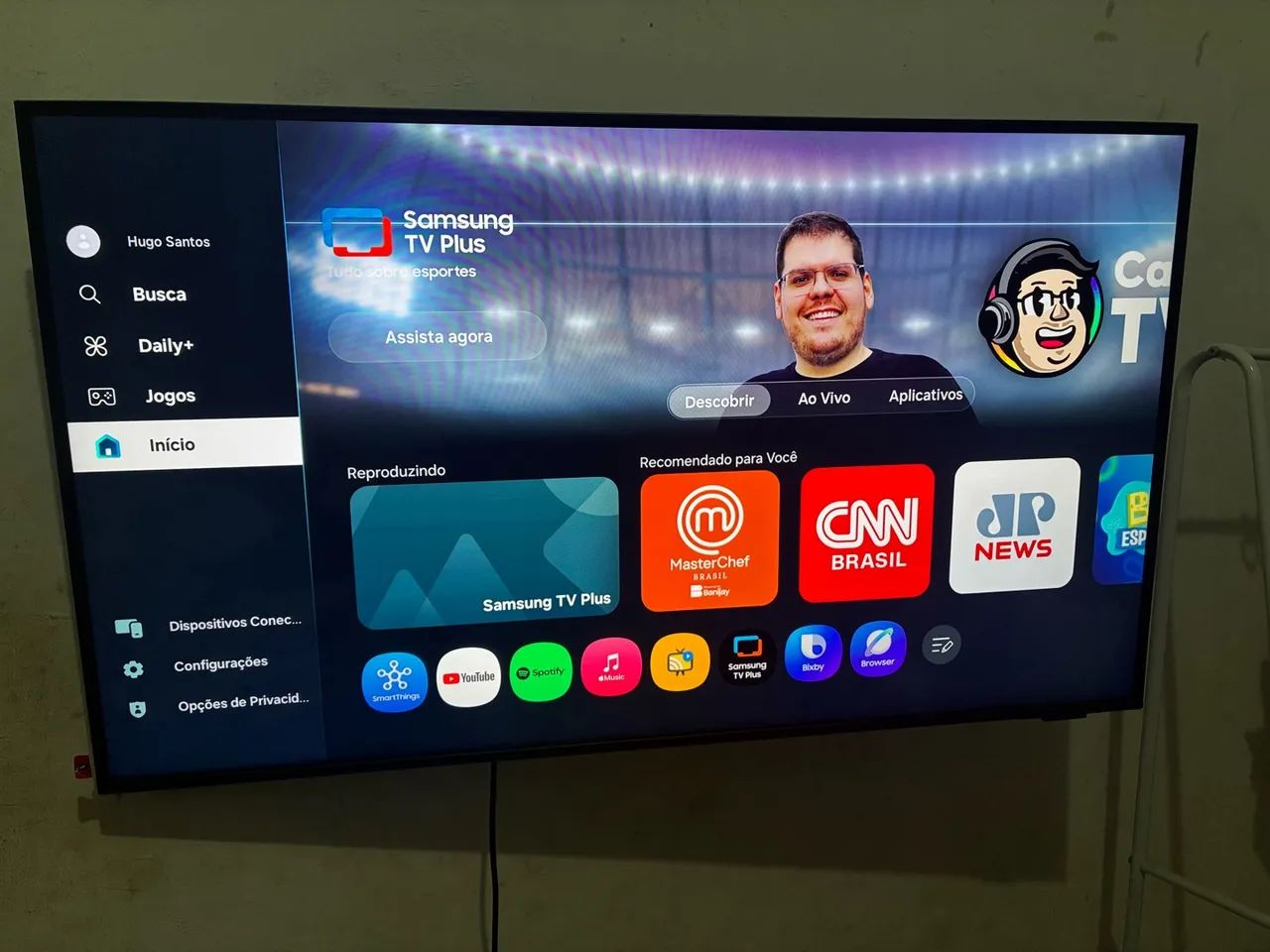 Smart Tv Samsung (3 em 1) 43 polegadas  - Foto 2