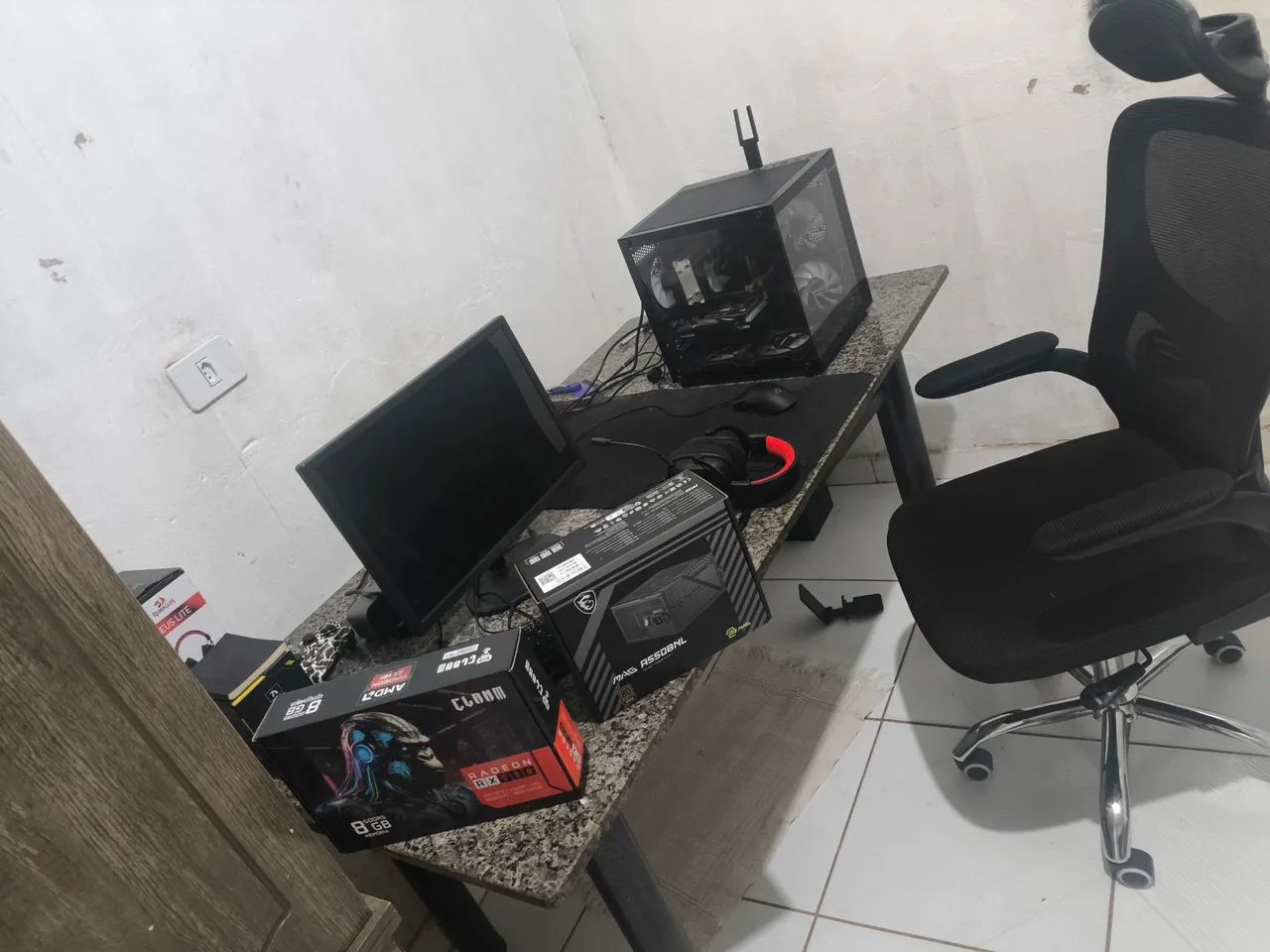 PC gamer completo tudo novo praticamente nem um mês de uso!!