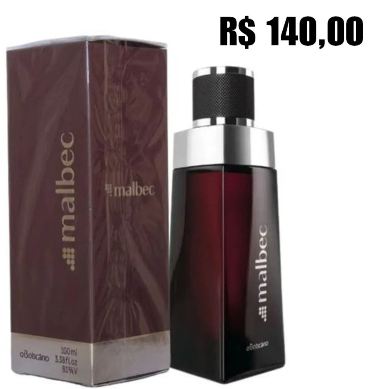 Perfume Malbec Tradicional O Boticário 100ml