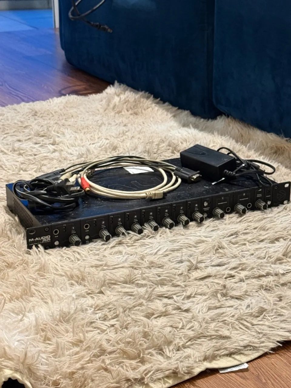 Interface M-Audio ProFire 2626 FireWire com fonte e cabos - Foto 5