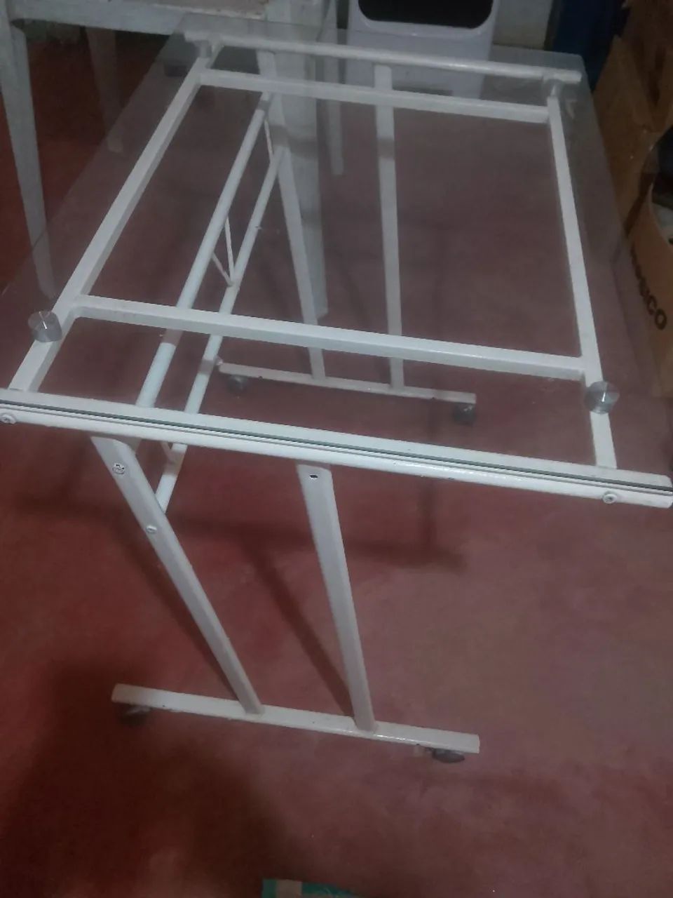 Mesa de vidro 200 Reais  - Foto 2