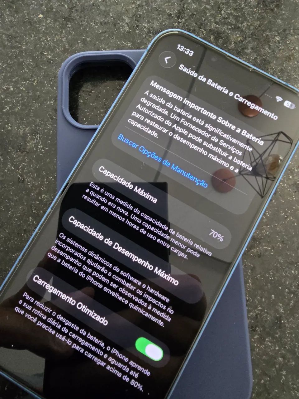 VENDO IPHONE 13  AZUL 128GB     ** SUPER CONSERVADO ** - Foto 3