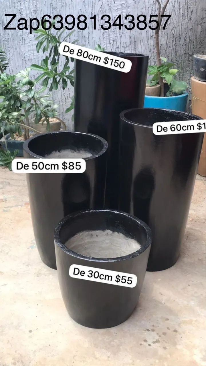 Vasos de cimento  - Foto 4