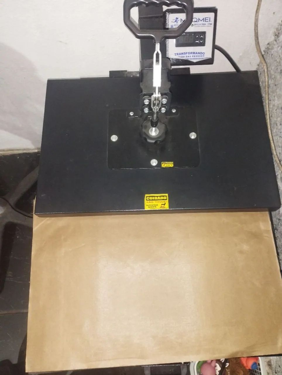 Máquina sublimação 60x40 Maqmei estampa camisetas e mais - Foto 2